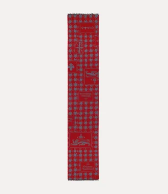 ドッグトゥースバッジスカーフ