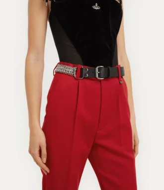 チェーン レザー ベルト